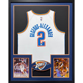 SGA Shai Gilgeous-Alexander Framed Thunder Jersey Autographed Signed JSA