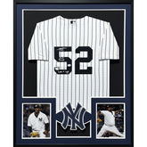 C.C. Sabathia Framed Signed Jersey Fanatics Autographed Yankees CC IH