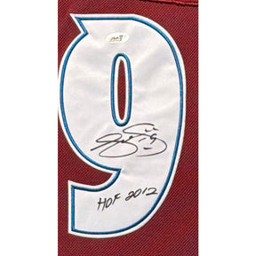 Joe Sakic Framed Signed Avalanche Jersey JSA Colorado Autographed