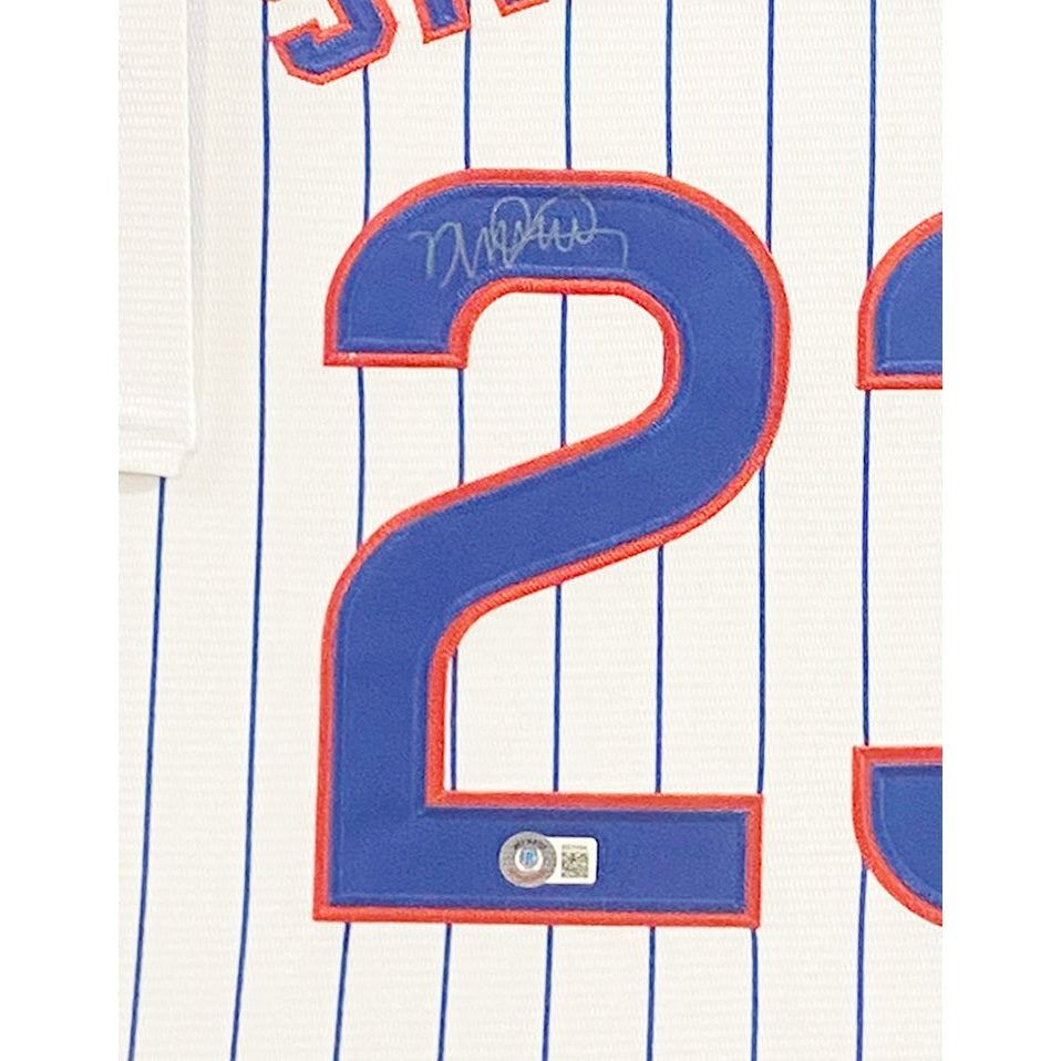 Ryne Sandberg Framed Signed Jersey Beckett Autographed Chicago Cubs 3S