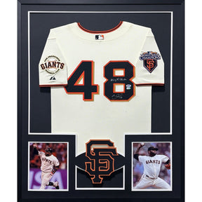 Pablo Sandoval Framed Signed Jersey PSA/DNA Autograph San Francisco Giants