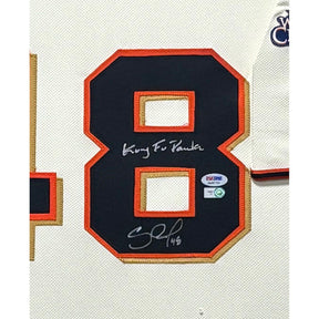 Pablo Sandoval Framed Signed Jersey PSA/DNA Autograph San Francisco Giants