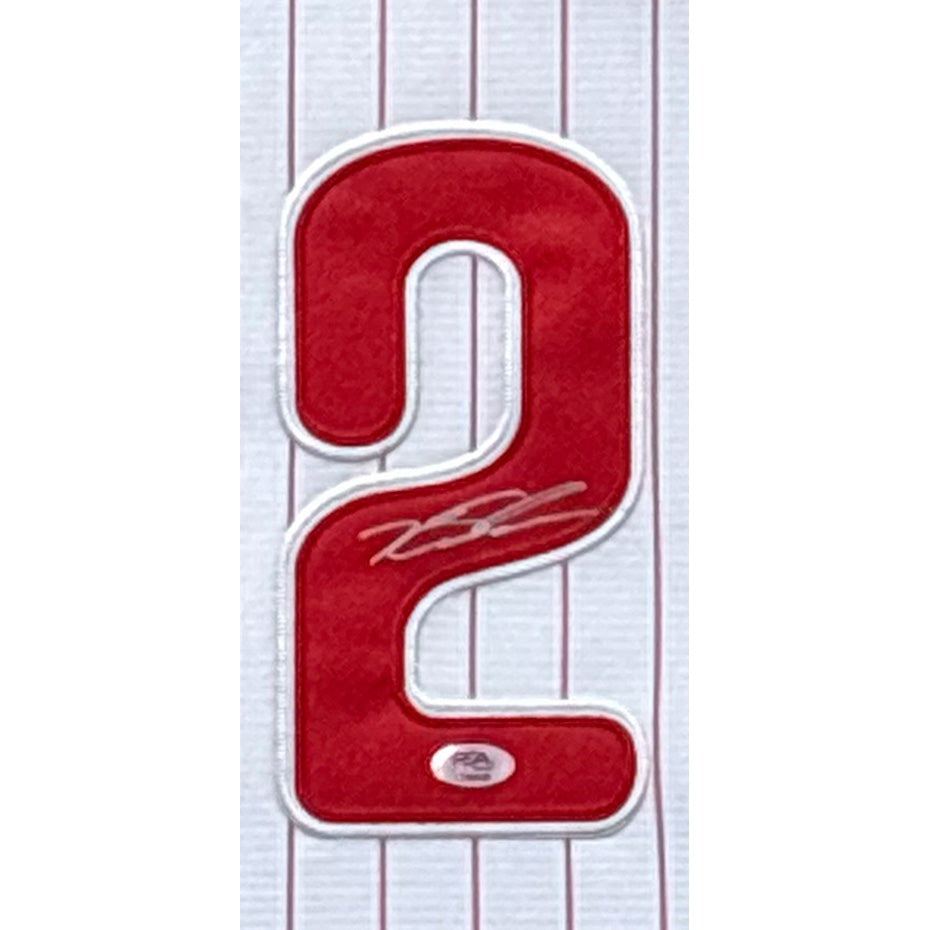 Kyle Schwarber Framed Jersey PSA/DNA Autographed Signed Philadelphia Phillies