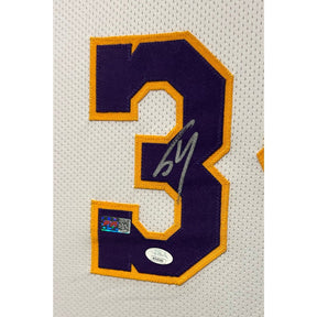 Shaquille O'Neal Signed Framed White Jersey Shaq JSA Autographed L.A. Lakers