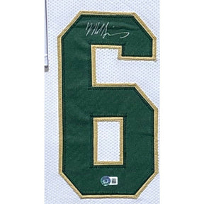 Mike Singletary Framed Jersey Beckett Autographed Signed Baylor Bears