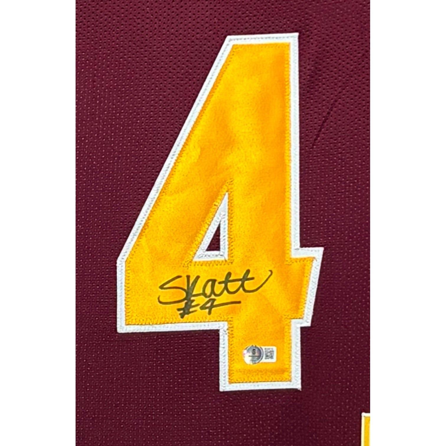 Cam Skattebo Framed Signed ASU Jersey Beckett Autographed Arizona State