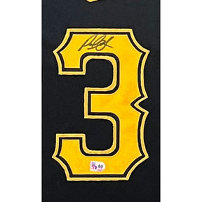Paul Skenes Signed Framed Black Jersey MLB COA Autographed Pirates