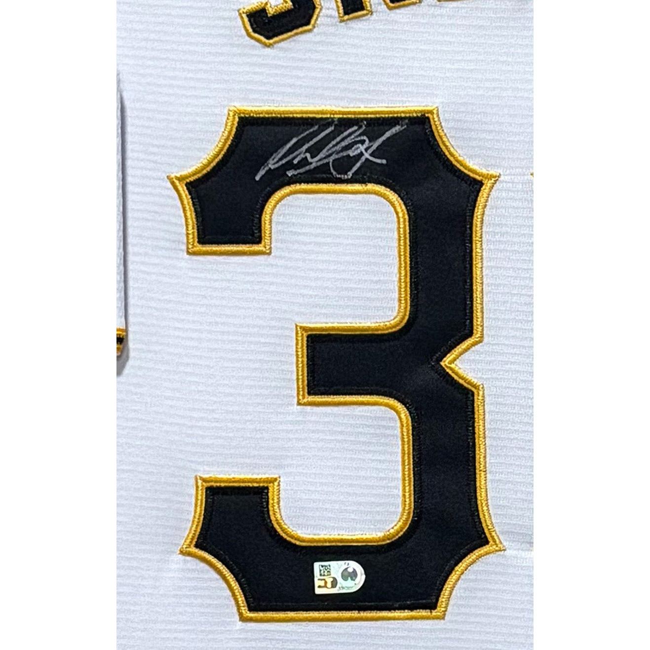 Paul Skenes Signed Framed Jersey MLB COA Autographed Pittsburgh Pirates Patch