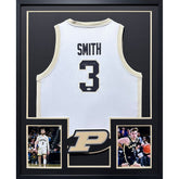 Braden Smith Framed Purdue Signed Jersey Autographed Signed JSA