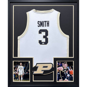 Braden Smith Framed Purdue Signed Jersey Autographed Signed JSA