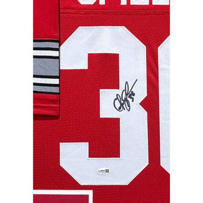 Chris Spielman Signed Framed Jersey JSA Autographed Ohio State