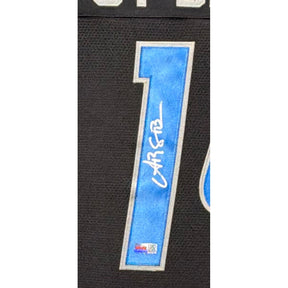 Amon-Ra St. Brown Signed Framed Black Jersey PIA COA Autographed Detroit Lions