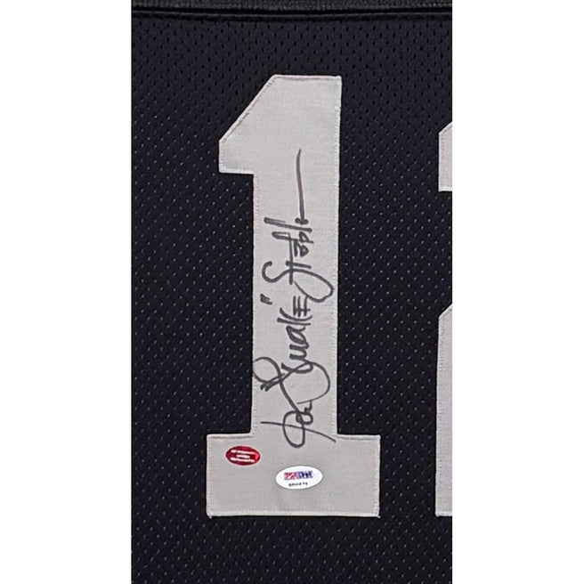Ken Stabler Signed Framed Jersey PSA/DNA Autographed Oakland Raiders