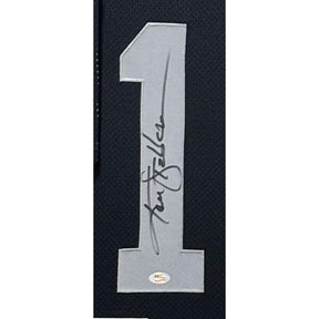 Ken Stabler Signed Framed Jersey PSA/DNA Autographed Oakland Raiders