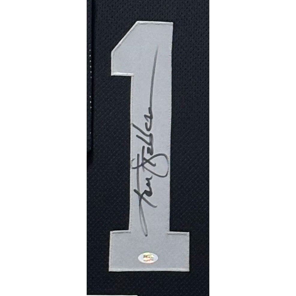 Ken Stabler Signed Framed Jersey PSA/DNA Autographed Oakland Raiders
