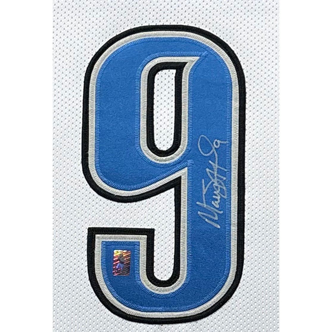 Matt Stafford Framed Signed Jersey GTSM Autographed Detroit Lions