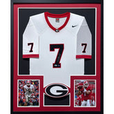 Matt Stafford Framed Signed Jersey PSA/DNA Autographed Georgia Bulldogs