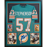 Dwight Stephenson Framed Signed Jersey Beckett Autographed Dolphins