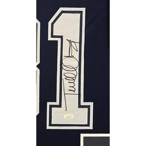 Terrell Owens Framed Signed Dallas Cowboys Jersey JSA Autographed Navy