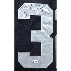 Jack Tatum Framed Signed Black Jersey Beckett Oakland Raiders Autographed