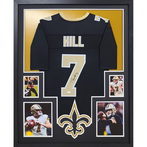 Taysom Hill Framed Jersey JSA Autographed Signed New Orleans Saints