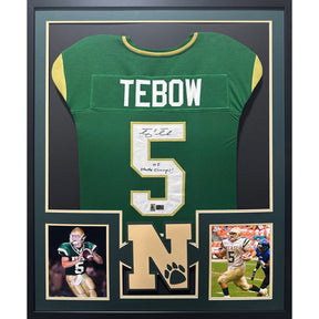 Tim Tebow Framed Nease High School Jersey Autographed Signed Tebow HS