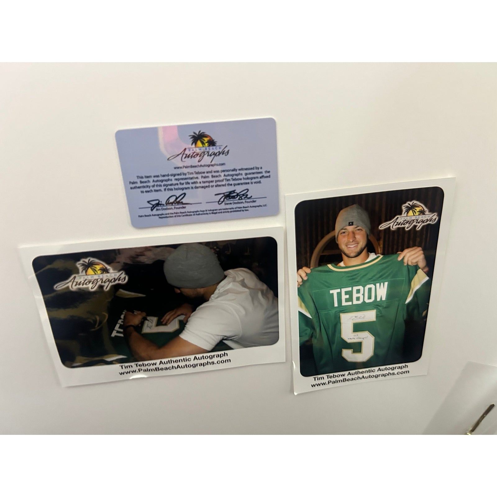 Tim Tebow Framed Nease High School Jersey Autographed Signed Tebow HS