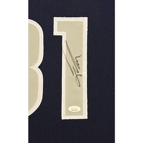 Jason Terry Signed Framed Jersey JSA Autographed Dallas Mavericks