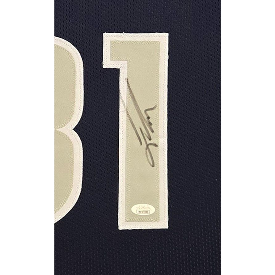 Jason Terry Signed Framed Jersey JSA Autographed Dallas Mavericks