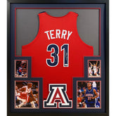 Jason Terry Signed Framed Jersey JSA Autographed Arizona Wildcats
