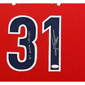 Jason Terry Signed Framed Jersey JSA Autographed Arizona Wildcats