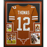 Earl Thomas Framed Jersey Beckett Autographed Signed Texas Seahawks