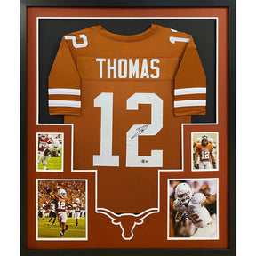 Earl Thomas Framed Jersey Beckett Autographed Signed Texas Seahawks