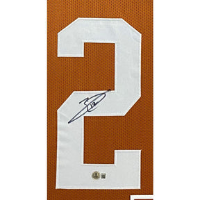Earl Thomas Framed Jersey Beckett Autographed Signed Texas Seahawks