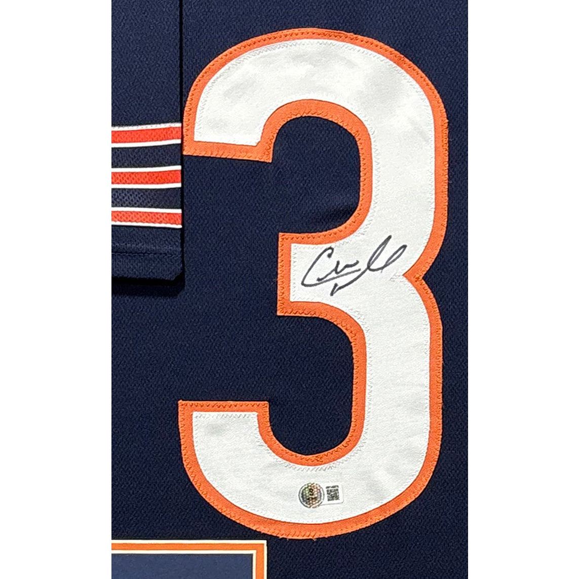 Charles Tillman Framed Jersey Beckett Autographed Signed Chicago Bears