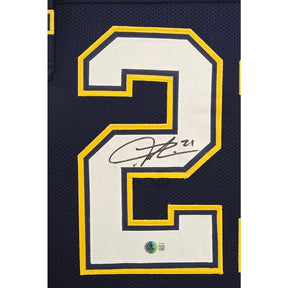 LaDainian Tomlinson Framed Jersey Beckett Autographed Signed Chargers BB