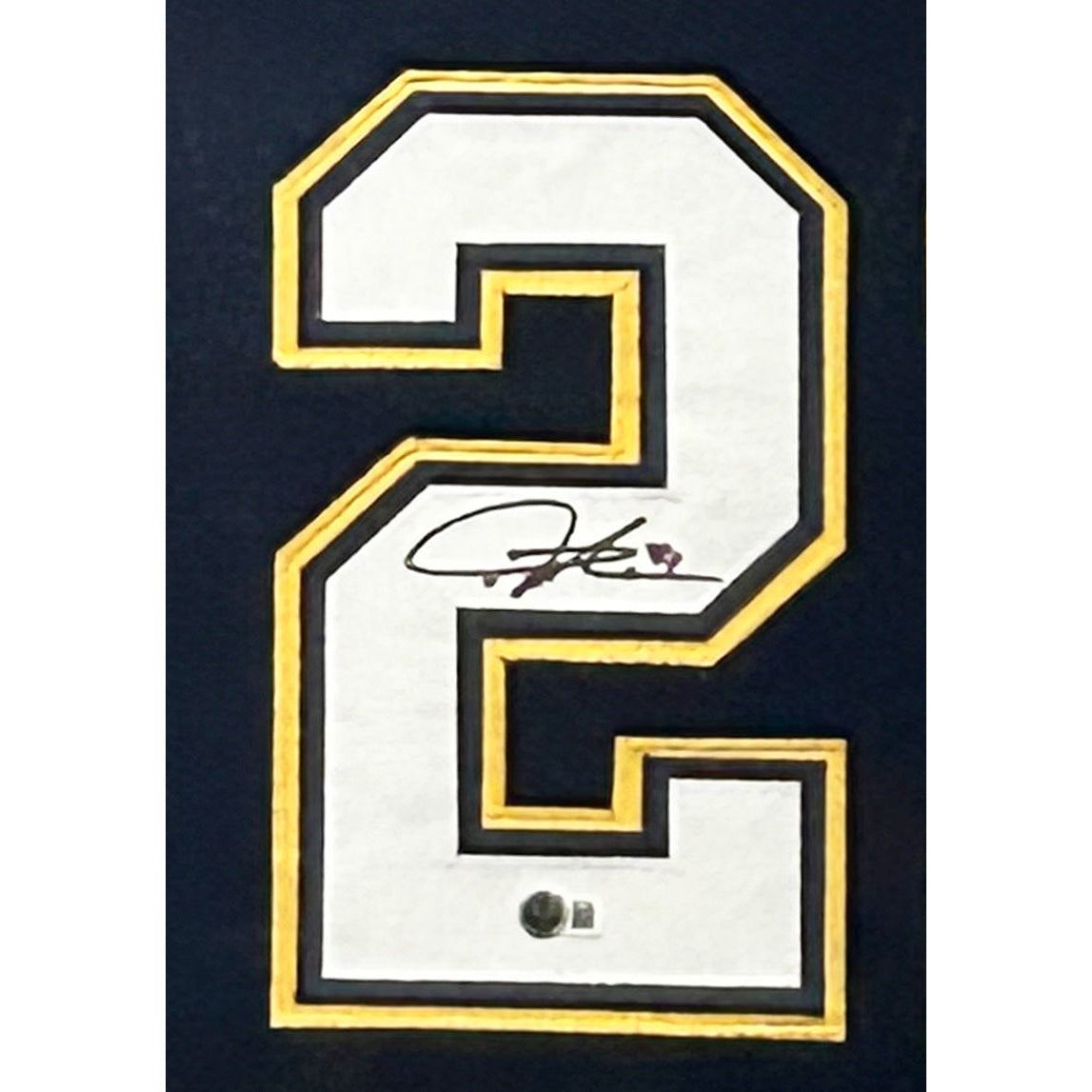 LaDainian Tomlinson Framed Jersey Beckett Autographed Signed Chargers IH
