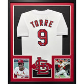Joe Torre Signed Framed St. Louis Cardinals Jersey Beckett Autographed