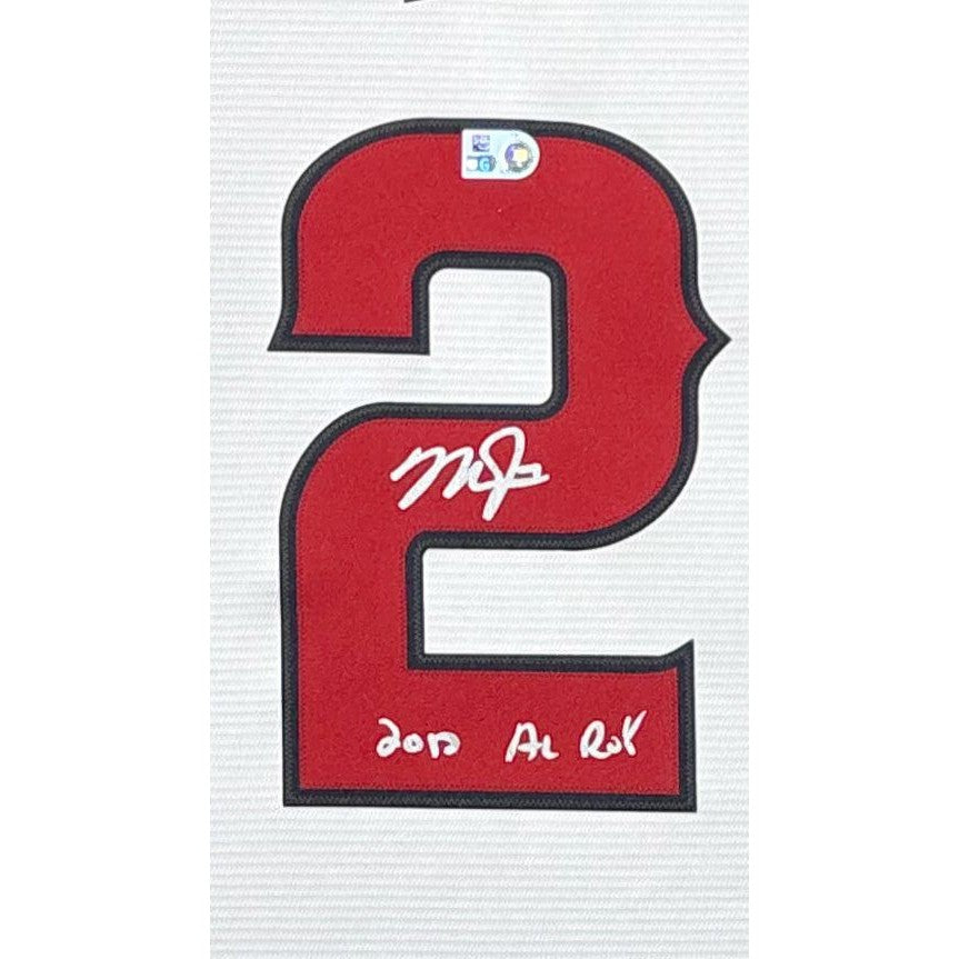 Mike Trout Framed Signed Jersey MLB COA Autographed Los Angeles Angels Anaheim