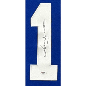 Johnny Unitas Framed Signed Baltimore Colts Jersey PSA/DNA Autographed PA