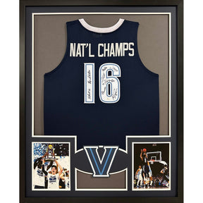 Villanova 2016 Team Signed Framed Jersey JSA Autographed National Champions