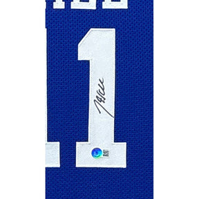 John Wall Framed Signed Jersey Beckett Autographed Kentucky