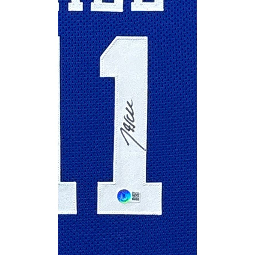 John Wall Framed Signed Jersey Beckett Autographed Kentucky