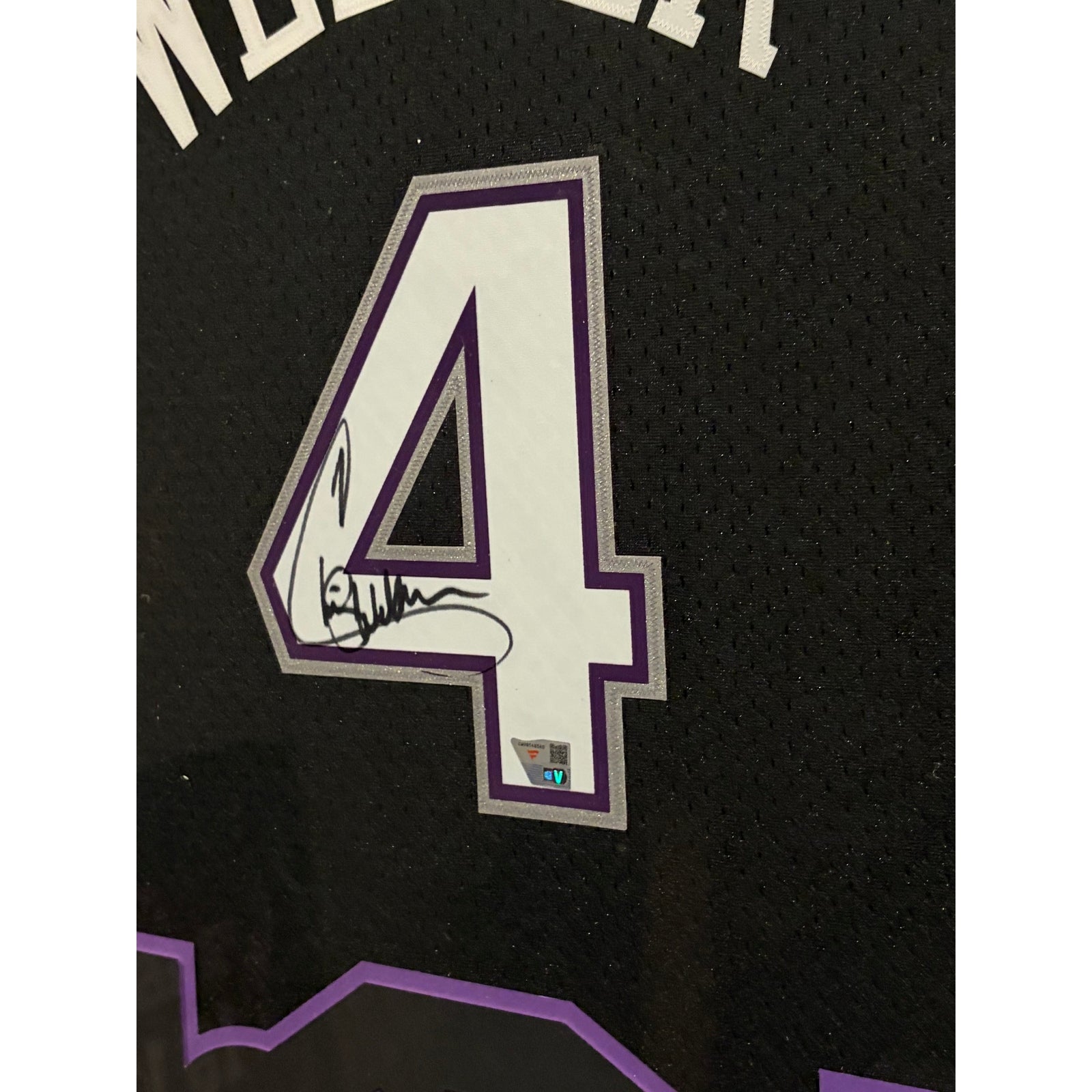 Chris Webber Framed Signed Jersey Fanatics Autographed Sacramento Kings