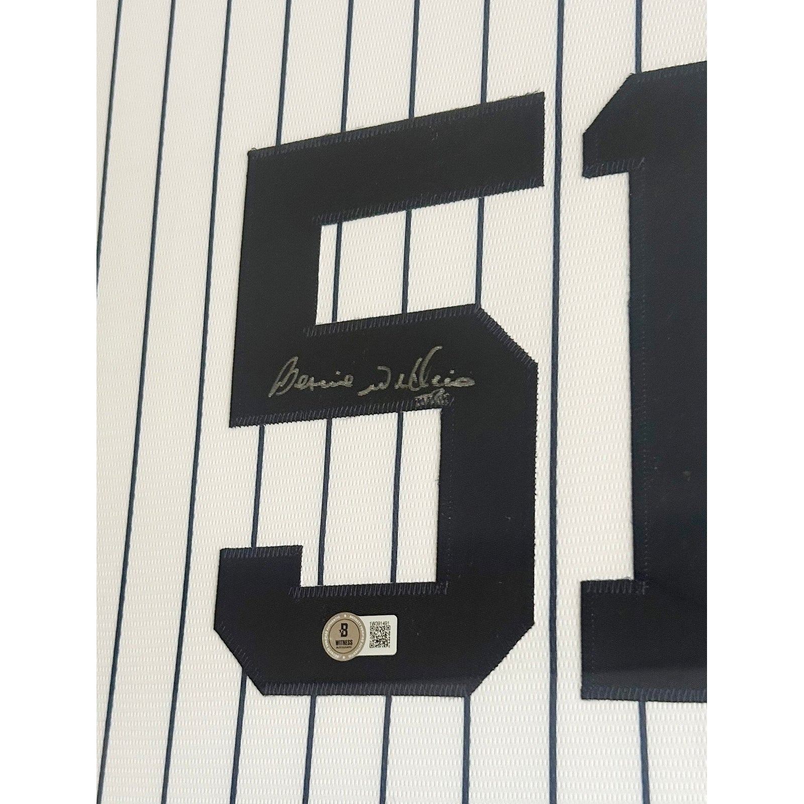 Bernie Williams Signed Jersey Beckett Autographed New York Yankees