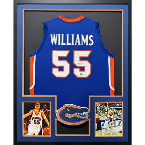 Jason Williams Framed Signed Jersey Beckett Autographed Florida Gators