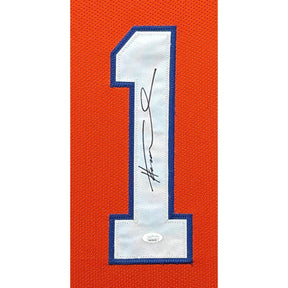 Henry Winkler Framed Signed Jersey JSA Autographed The Waterboy Sandler