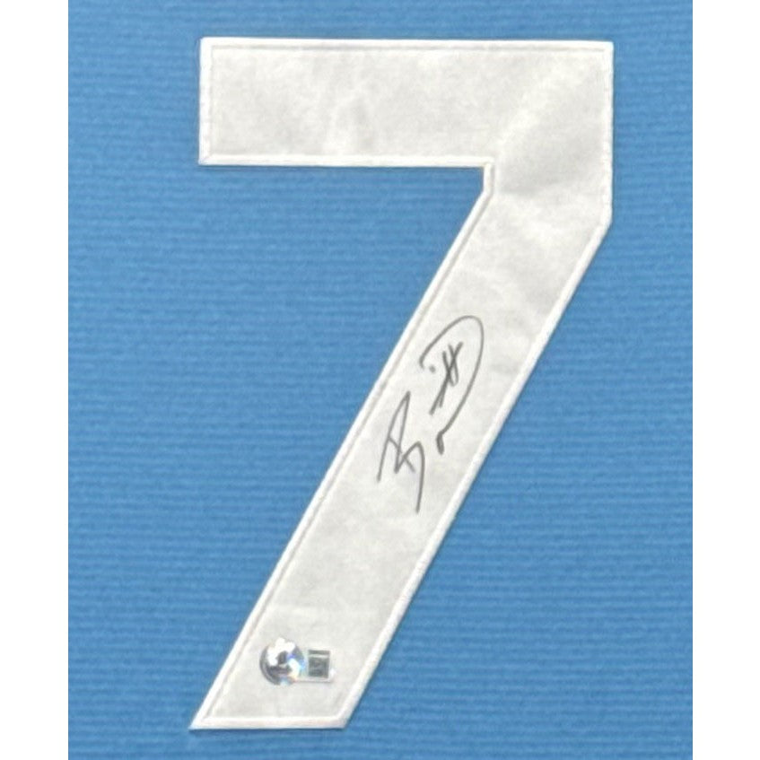 Bobby Witt Jr. Framed Signed Light Blue Jersey Beckett Autographed KC Royals