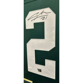 Charles Woodson Framed Signed Jersey Fanatics Autographed Green Bay Packers