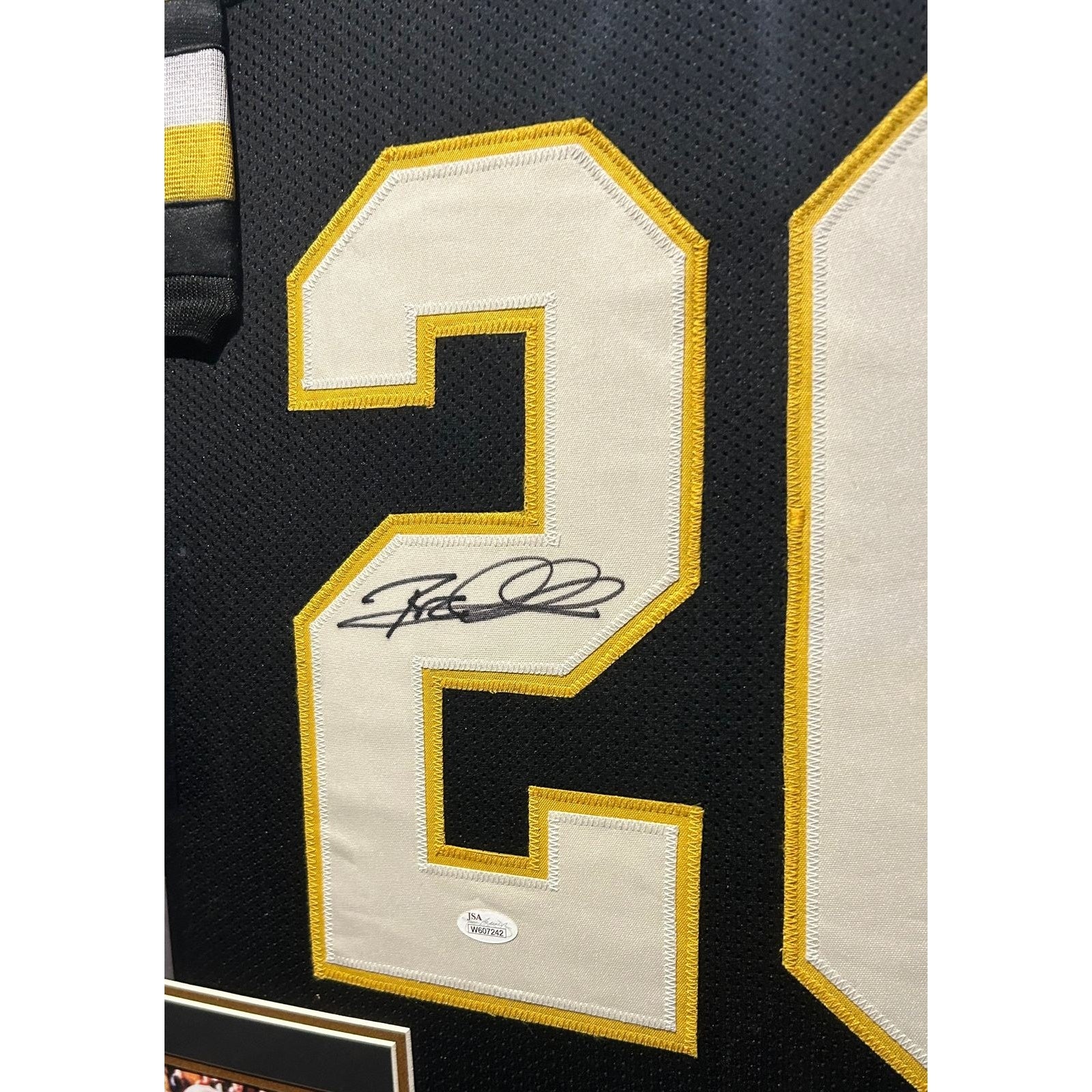 Rod Woodson Framed Signed Jersey JSA Autographed Purdue